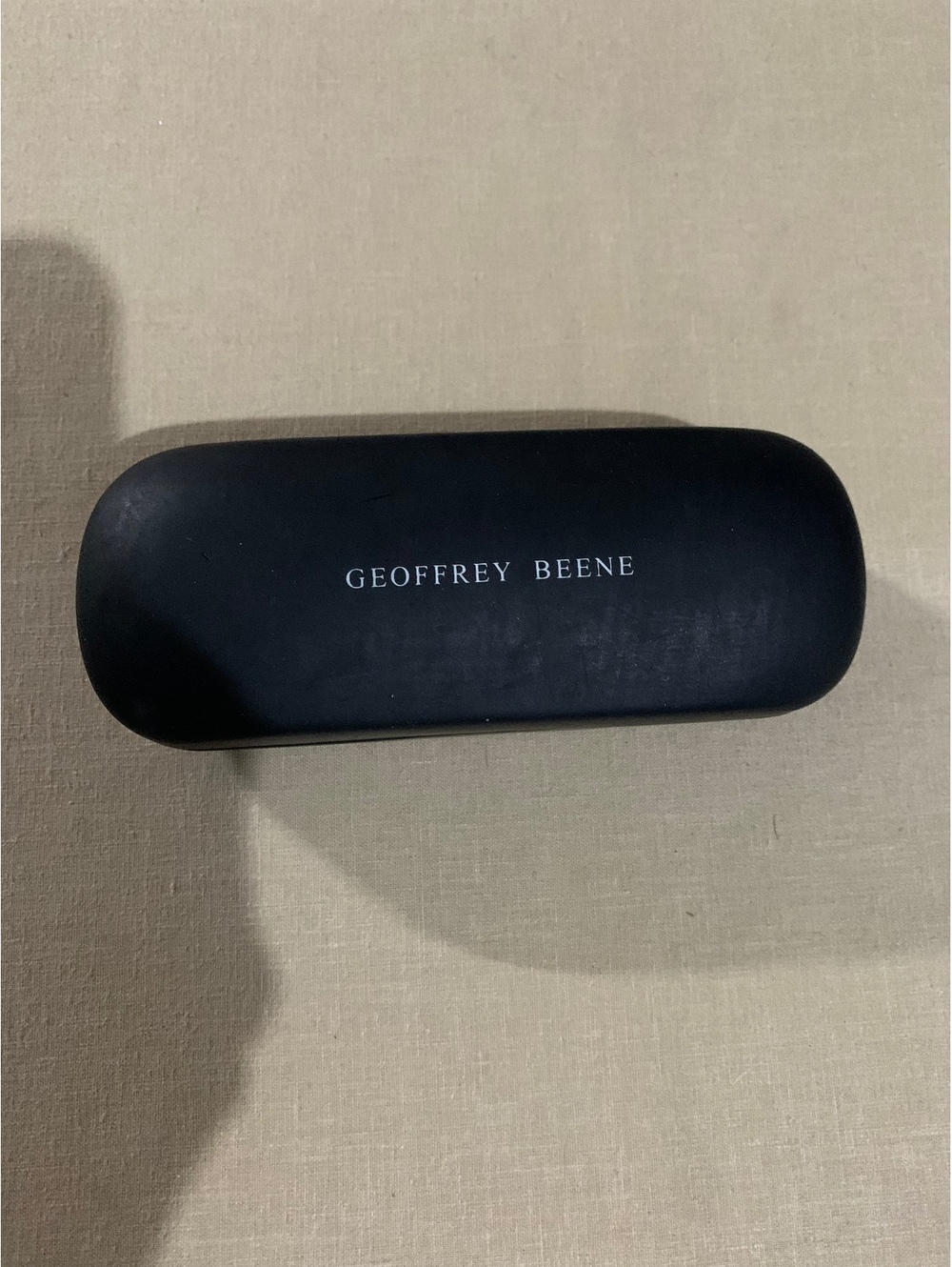 Geoffrey Beene black eyeglasses case